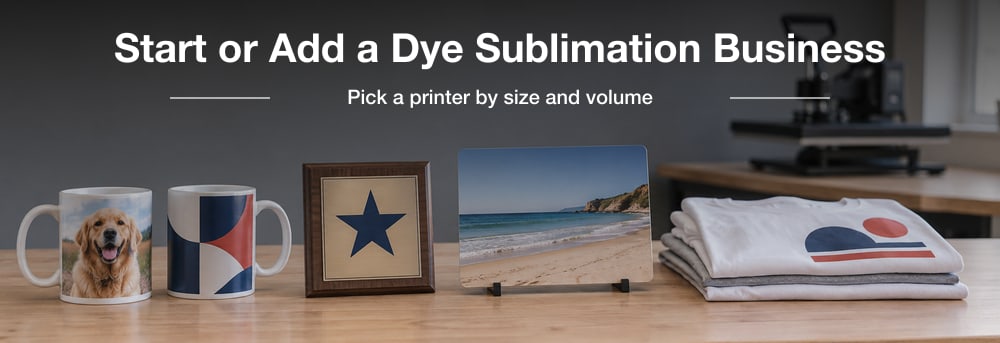 Start or Add a Dye Sublimation Business: The Sublimation Equipment You Need