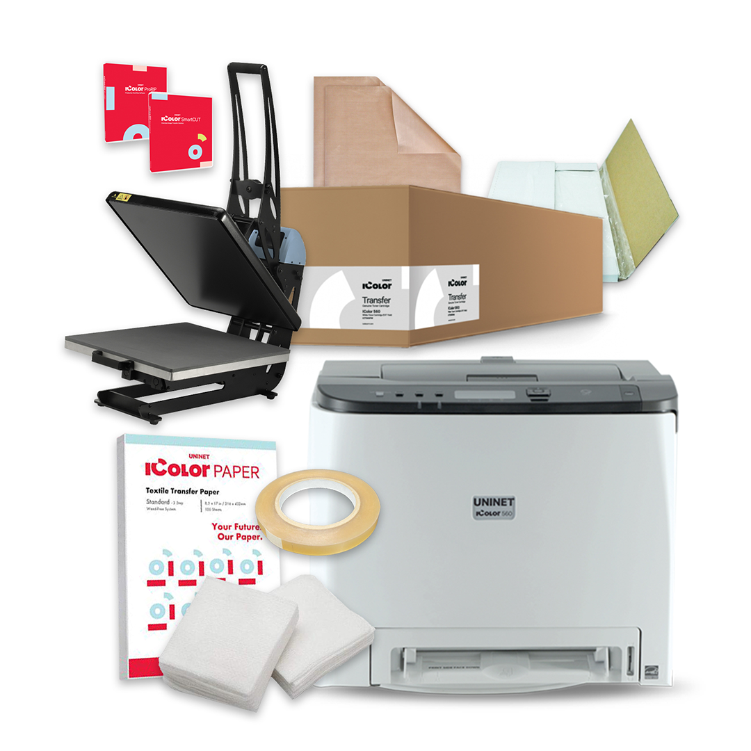 Sublimation Printer Bundle Starter Package with heat and mug press