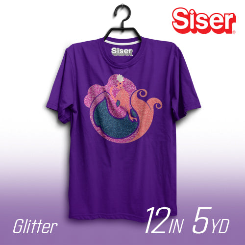 SISER- GLITTER- DARK WALNUT HTV Glitter