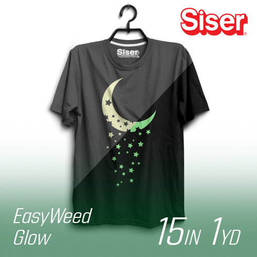 Siser Glow in the Dark HTV Heat Transfer Vinyl - 15x1yd