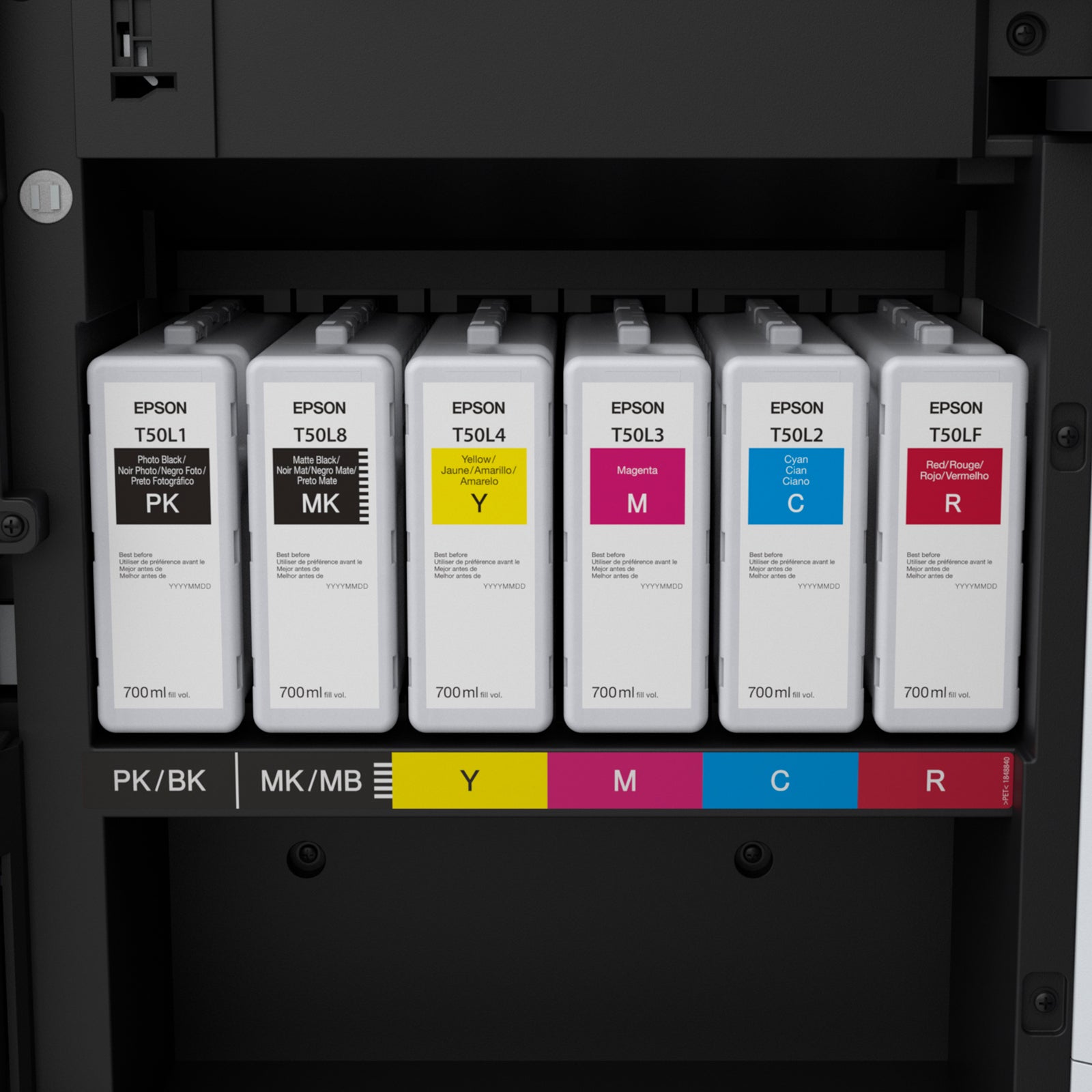 プリンター・複合機 Epson UltraChrome XD SC1BK35 350ml It Supplies - EPSON UltraChrome HD 350mL Photo Black Ink for