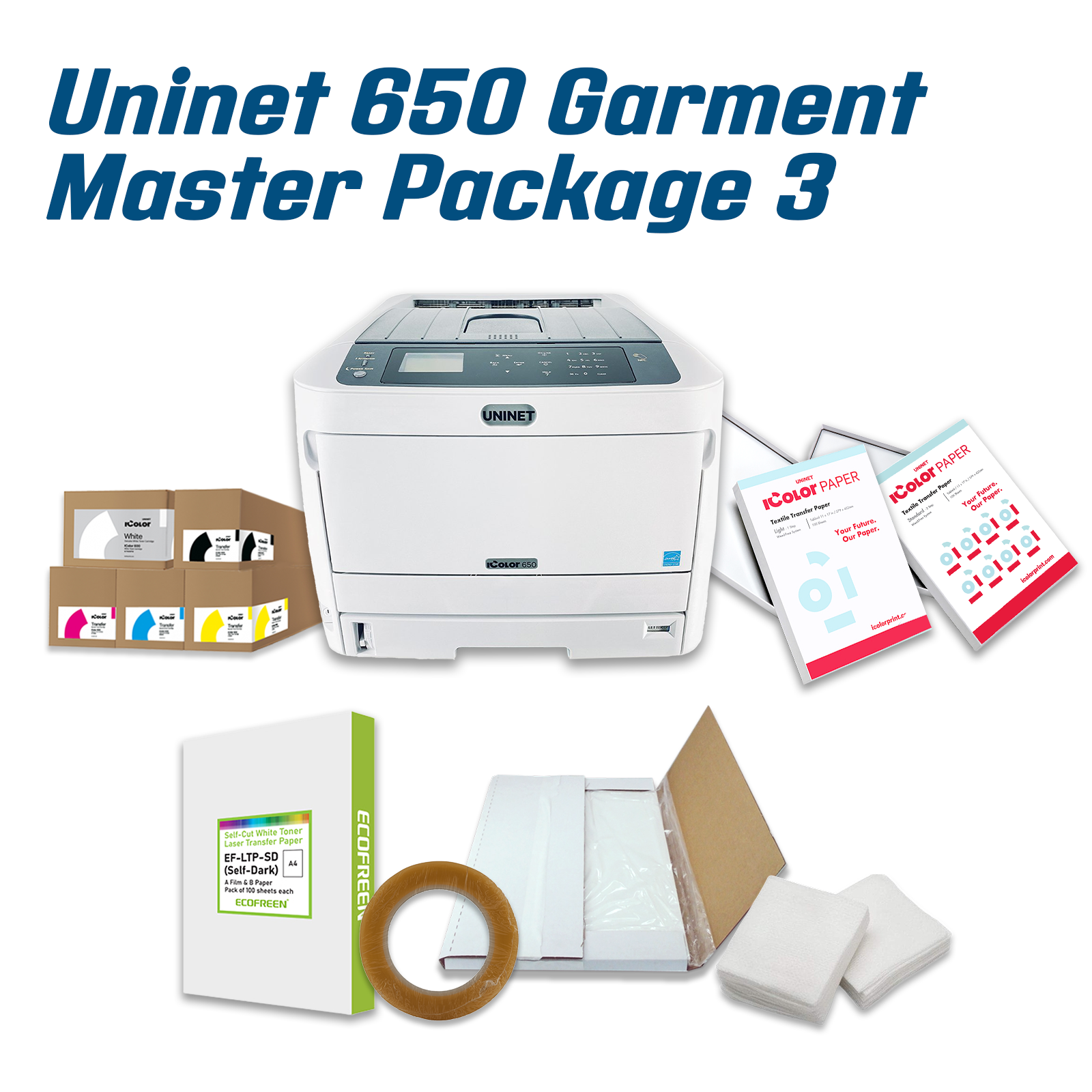 UniNet iColor 350 A4/Letter Size Toner-Based Dye Sublimation