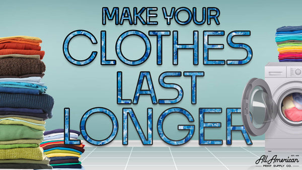 Make your clothes last LONGER: DTF/DTG