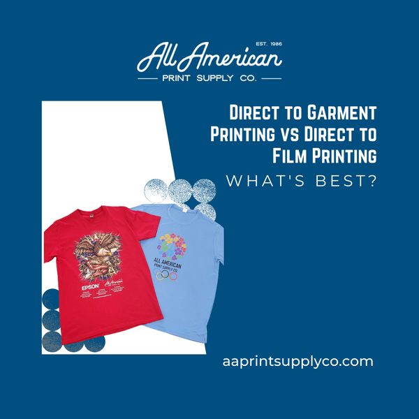 Direct to Garment Printing vs Direct to Film Printing - What's Best?
