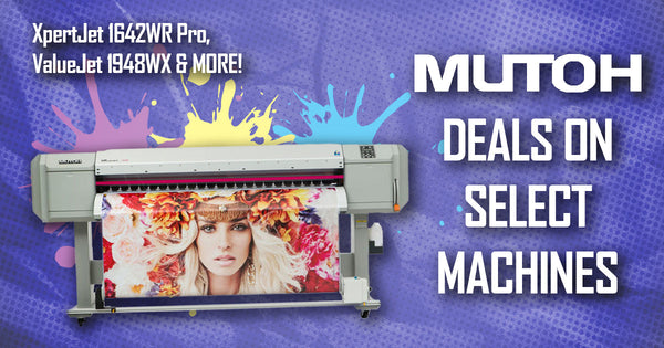 unbeatable deals on Mutoh printers
