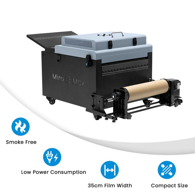 Versatile Miro 13 Max – DTF Station's solution for A3 and A4 DTF printing efficiency