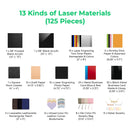 Various kinds of materials