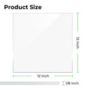 xTool Clear Acrylic 12x12 (3pcs)