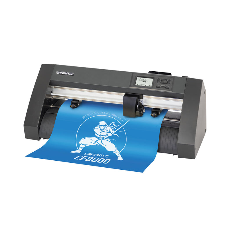 Graphtec CE8000-40 with 15" Cutting Width Roll Fed Cutter Series. 