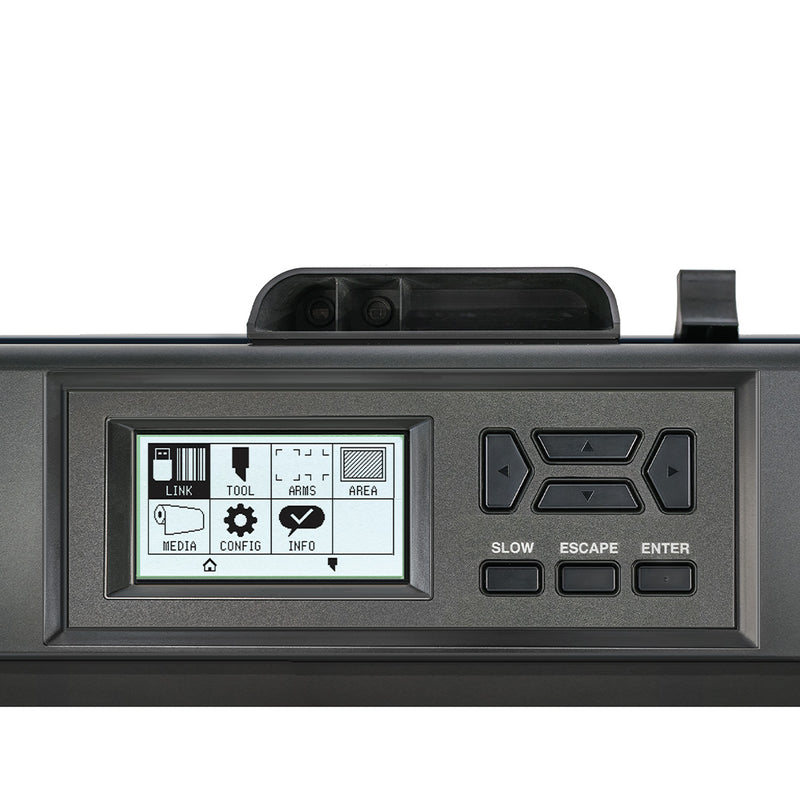 Graphtec CE8000 Series Touch Screen Keypad with Mechanical Keys. 