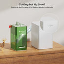 Desktop air purifier designed by sealed to prevent smoke leaks