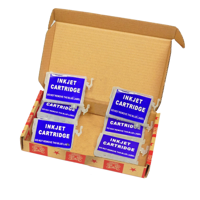 6 Long-store Ink Cartridges for Prestige Desktop DTF Printers