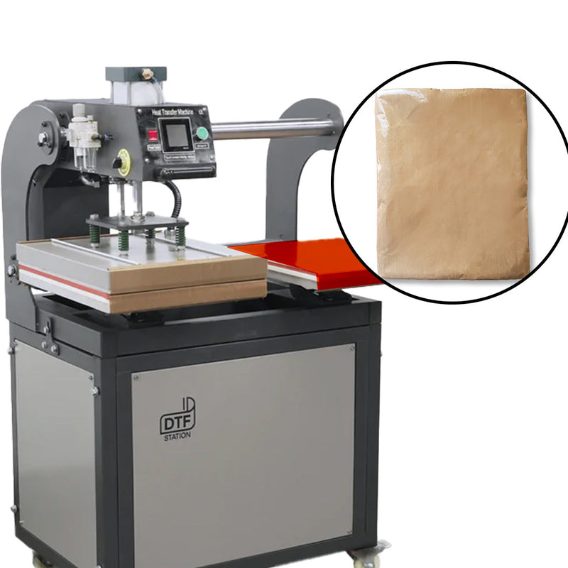 Image of the DTF Station 16x20 Platen Cover while showcasing application of the Lower Platen Cover