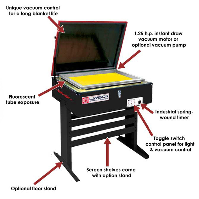 Lawson Expo-LED Screen Printing Exposure Unit