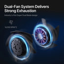 Industry's first Super Dual Blade design