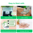 Laser Engraving, Laser Cutting, Provide Processing Parameters, Package with Care