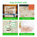 Laser Engraving, Laser Cutting, Provide Processing Parameters, Package with Care
