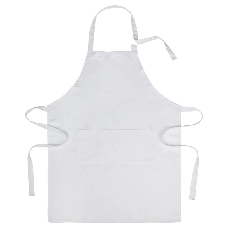 Color Prime Kids White Color Economy Apron