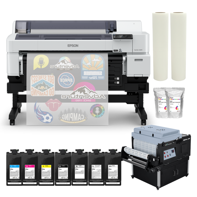 Epson SureColor® G6070 DTF Printer Shaker Bundle | AA Print Supply Epson SureColor® G6070 DTF Printer Shaker Bundle | AA Print Supply