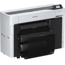 Right facing image of the Epson SureColor T3770DR 24” Wide Dual-Roll Printer with no prints.