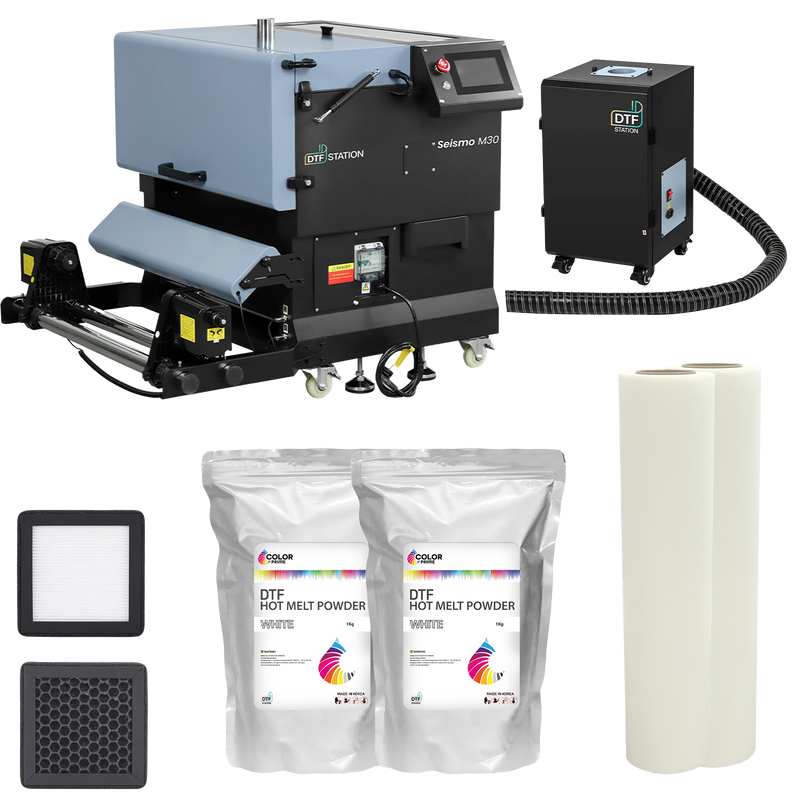DTF Station Seismo M30 Shaker & Supply Bundle for Epson SureColor G6070 DTF Printer