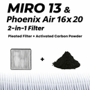 DTF Station Replacement Filter for Phoenix Air 16x20 and Miro 13 (NOT Miro 13 Max)