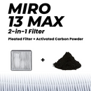 Replacement filter for Miro 13 Max – HEPA and Carbon filtration for optimal performance