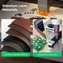 Carefully selected material, passed xtool lab test