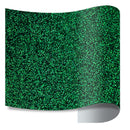 Prisma Glitter Puff PU Heat Transfer - 20" Width 5 Yard in the color Green. 