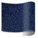 Prisma Glitter Puff PU Heat Transfer - 20" Width 5 Yard in the color Navy. 