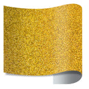 Prisma Glitter Puff PU Heat Transfer - 20" Width Half Yard in the color Gold. 