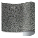 Prisma Glitter Puff PU Heat Transfer - 20" Width Half Yard in the color Gray. 