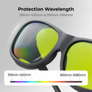 xTool Laser Safety Goggles protection wavelength of 316nm-450nm & 900nm-1080nm Lasers