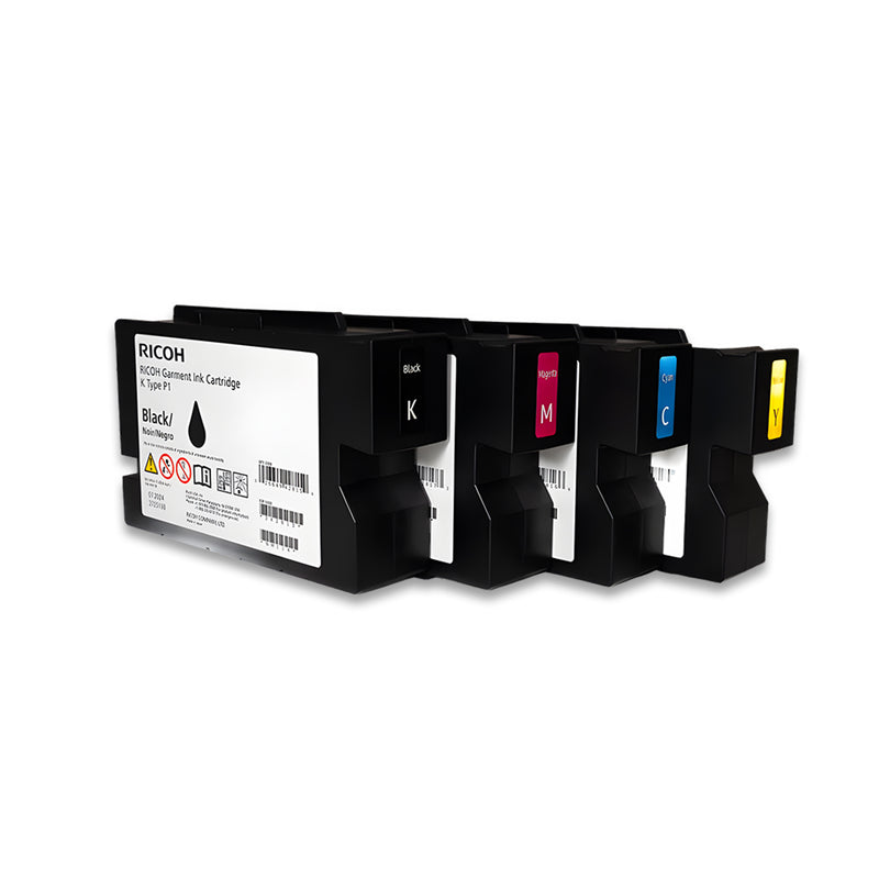 RICOH Ink and Enhancer Cartridges for Ri 4000 DTG/DTF Printer