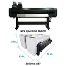 STS XpertJet 1682D DTF Printer & Seismo A51 DTF Powder Shaker Bundle