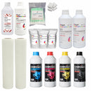 DTF Station Supply Bundle - 23.62" Quick Glide Roll and Chroma CMYK Ink