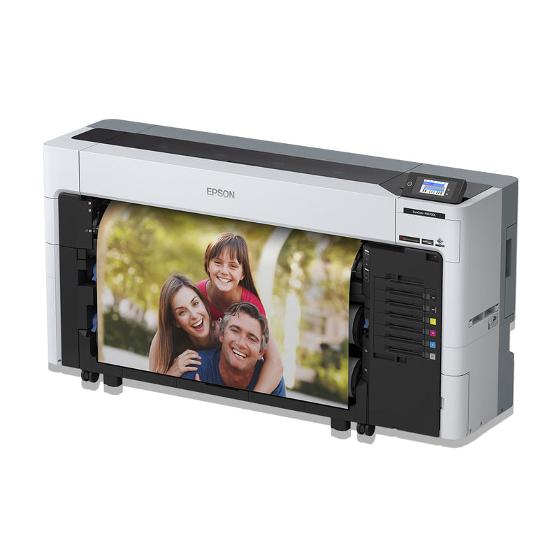 Epson SureColor P8570DL 44-Inch Wide-Format Dual-Roll Printer quarter view