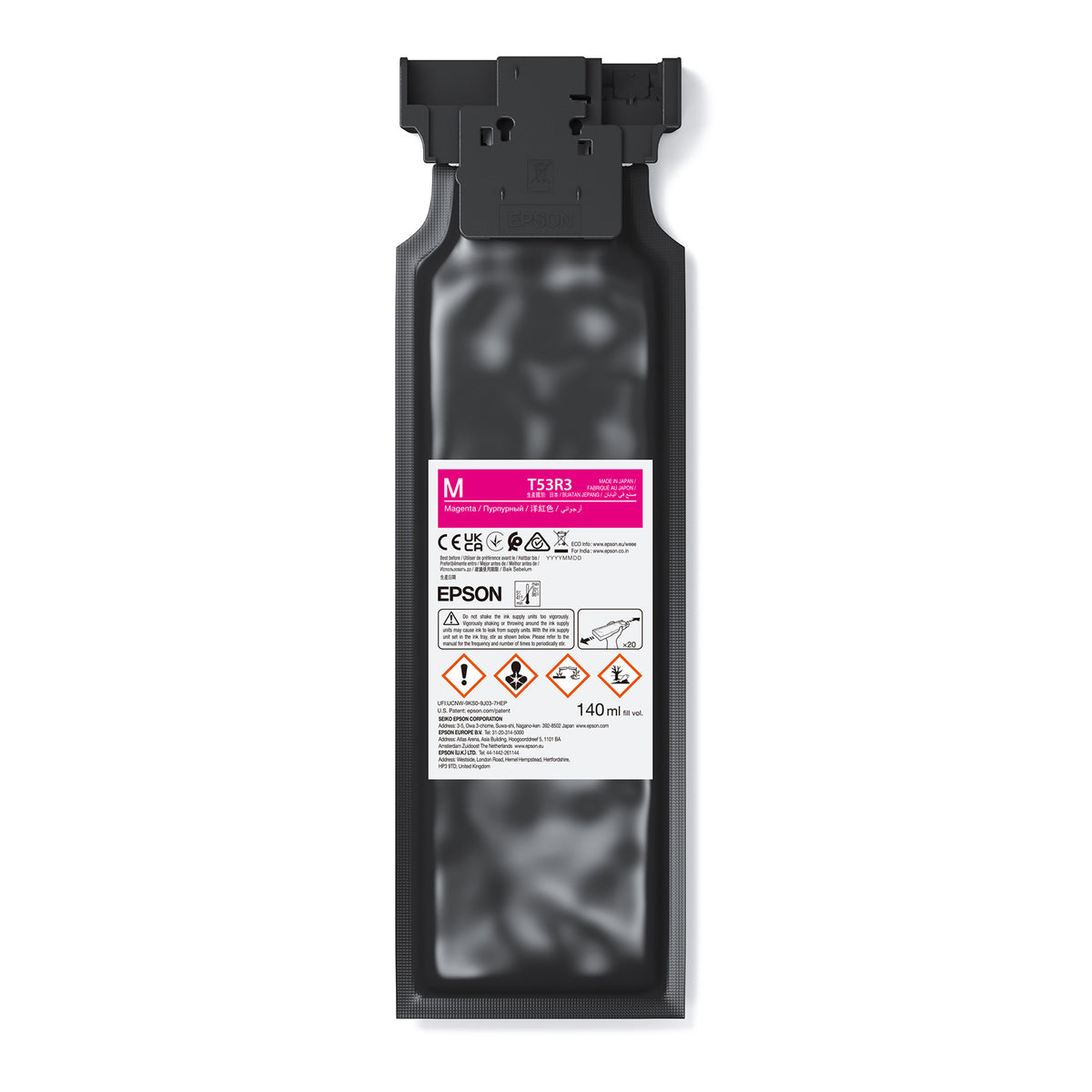 Epson T53R UltraChrome UV Ink Cartridges 140mL for Epson SureColor