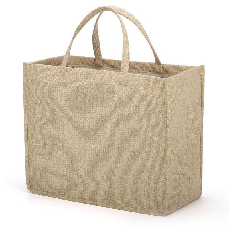 Color Prime Natural Linen Jute Bag