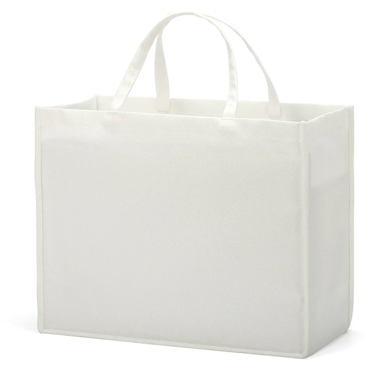 Color Prime White Linen Jute Bag