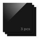 Black Acrylic Sheets (3pcs)