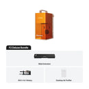 xTool F2 5W IR & 15W Diode Portable Dual Laser Engraver + Slide Extension + RA3: 4 in 1 Rotary + Desktop Air Purifier