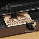 xTool Material Pins for P2 allow material thickness of maximum 12mm