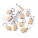 Mixed Shaped Wooden Keychains by xTool