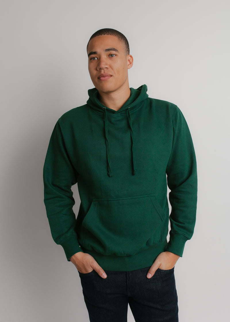 101 Adult Comfort Hoodie Forest Front Full View