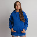 101 Adult Comfort Hoodie Royal Heather Front Full View