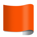 Prisma PU Stretch Heat Transfer Vinyl Neon Orange - 20" Width 10 Yard