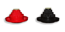 Spinning Tray Organizers Red and Black