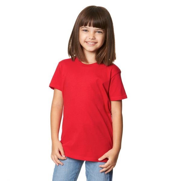 Smartex 3502 Youth Premium Red T-Shirt