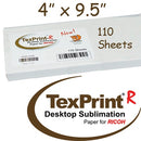 TexPrint R Sublimation Transfer Paper, 120GSM, 110 Sheets